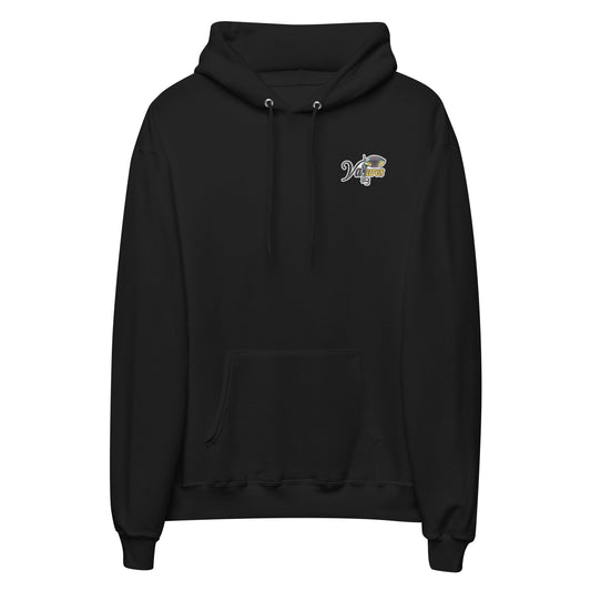 double sided logo hoodie