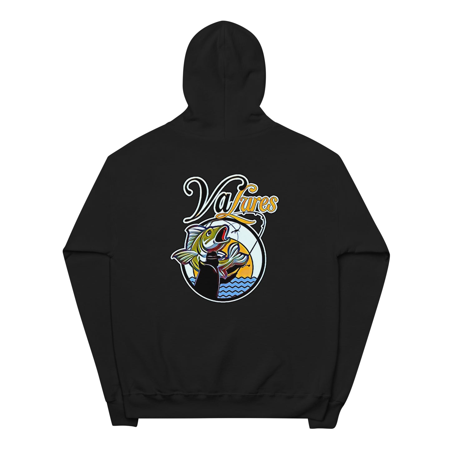 Double sided fleece hoodie