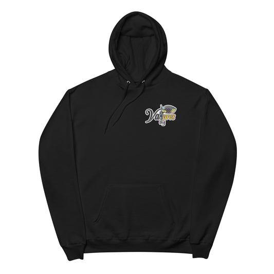 Double sided fleece hoodie